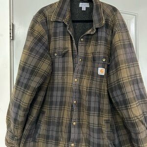 Carhartt mens  heavy duty shirt jacket